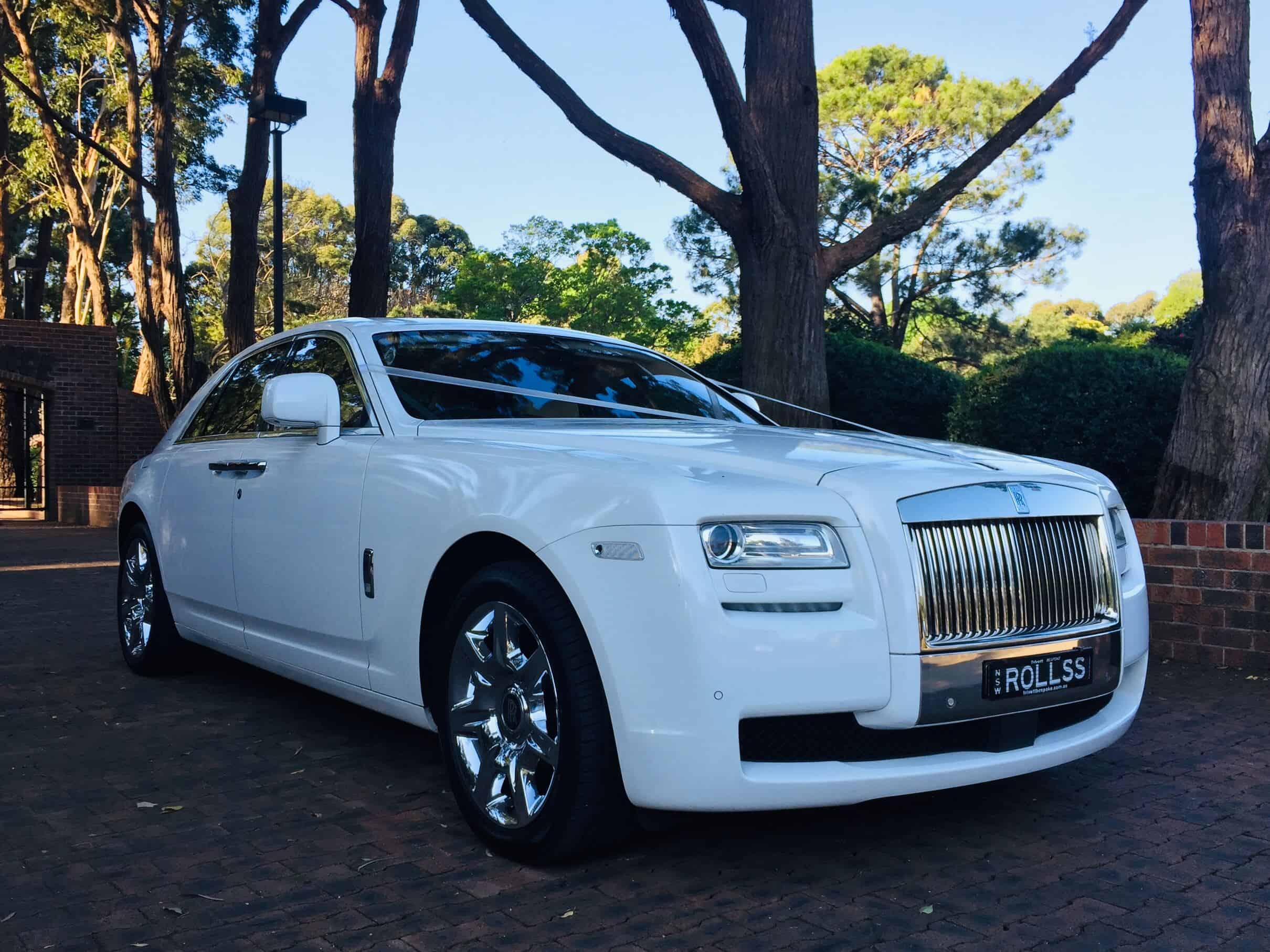 A Rolls-Royce luxury car exuding timeless elegance and sophistication.