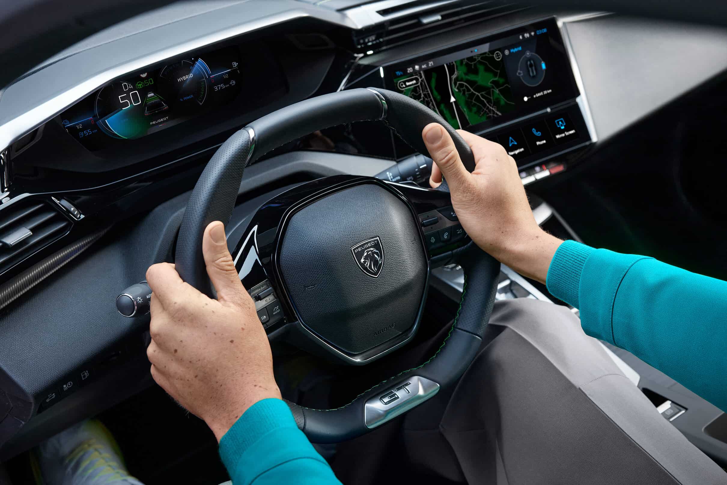 Peugeot 408 Interior - Luxurious cabin with modern design elements